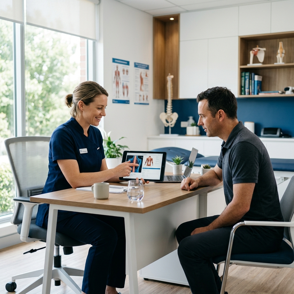 Zusammenarbeit bei Physiocheck